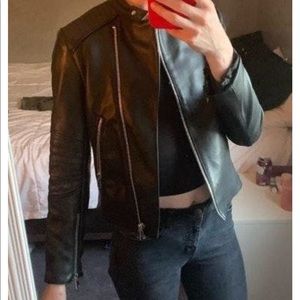ZARA leather jacket